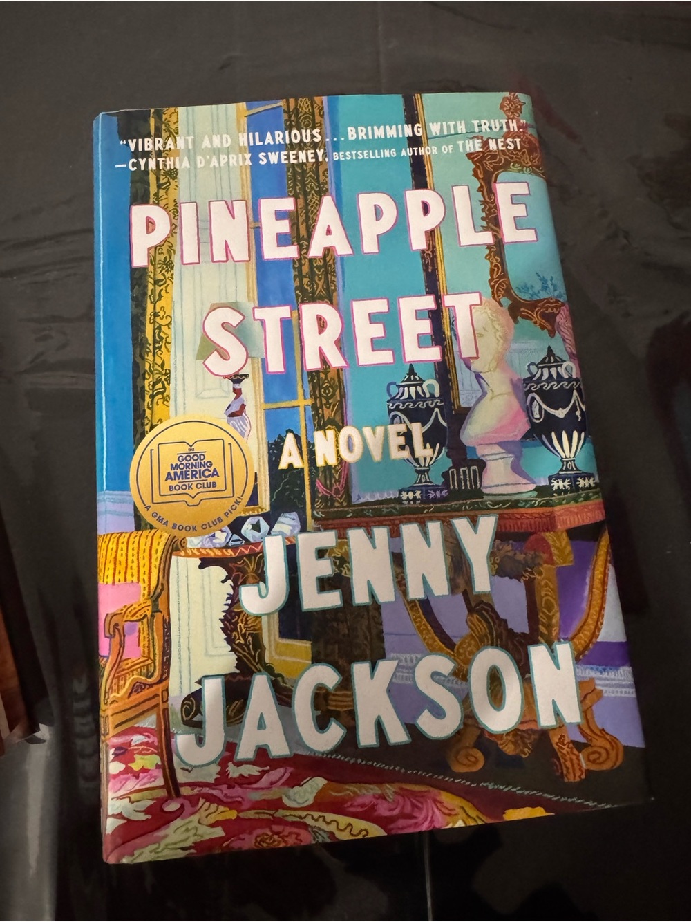 Jenny Jackson "Pineapple Street" Hardcover Novel - Multicolor